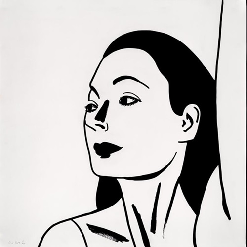 Laura 2  by Alex Katz