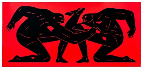 Balance Of Power II (Red) by Cleon Peterson
