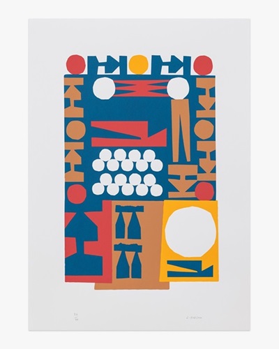 Human Potential Redux (Farm Land Bird Textile)  by Cody Hudson