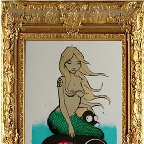 Mermaid In Oil (Gold) by Mau Mau