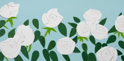 White Roses  by Alex Katz