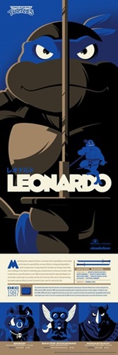 TMNT: Leonardo  by Tom Whalen