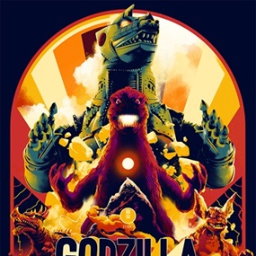 Godzilla vs Mechagodzilla by Matt Taylor