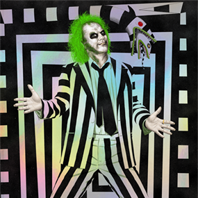 Beetlejuice Beetlejuice (Foil Variant) by Jason Raish