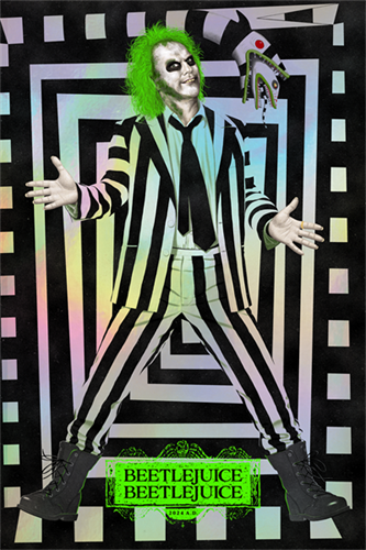 Beetlejuice Beetlejuice (Foil Variant) by Jason Raish
