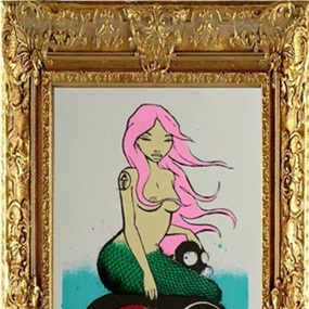 Mermaid In Oil (Pink) by Mau Mau