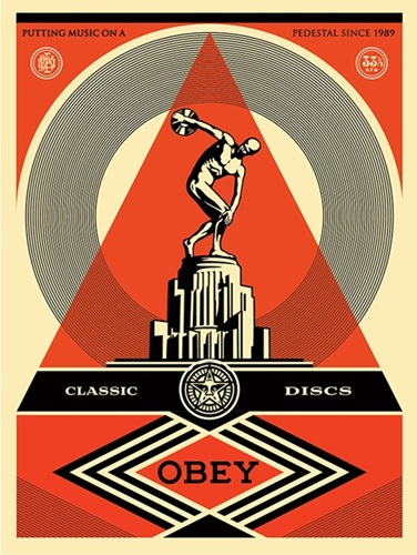 Pedestal  by Shepard Fairey