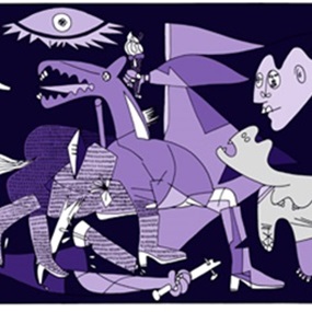 Guernica (Purple Small) by Pure Evil