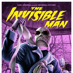 The Invisible Man (Variant) by Jason Edmiston