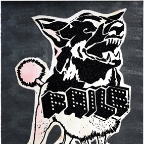 Diamond FAILEdoodle (Black / Black) by Faile