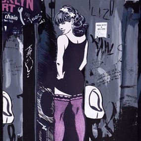 Gender Bender (Pink Stockings) by Faile