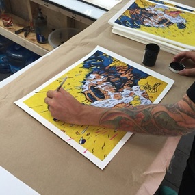 Deconstructed Mickey (Hand-Embellished) by Matt Gondek