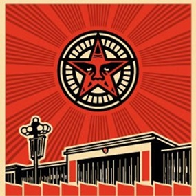 Chinese Building by Shepard Fairey