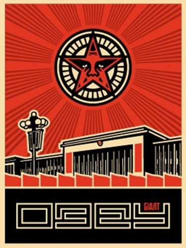 Chinese Building  by Shepard Fairey