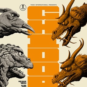 Ghidorah, The Three-Headed Monster by Phantom City Creative