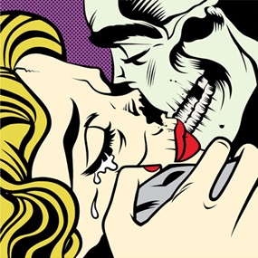 Kiss Of Death (Venom) by D*Face