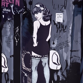 Gender Bender (Blue Stockings) by Faile