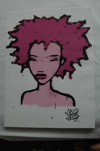 Portrait (Pink) by Mau Mau