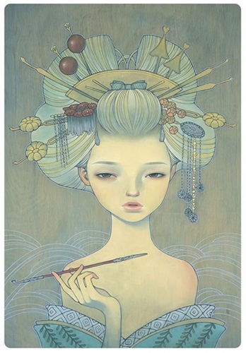 Oiran  by Audrey Kawasaki