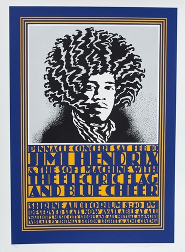 Pinnacle Hendrix (Commemorative Edition) by John Van Hamersveld