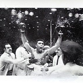 Absolute Ali (Silver Diamond Dust) by Mr Brainwash