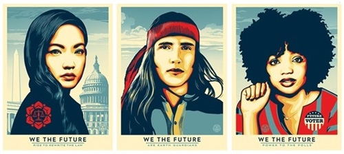 We The Future  by Shepard Fairey