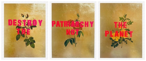 Destroy The Patriarchy Triptych (First Edition) by hannah shillito