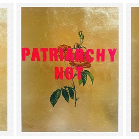 Destroy The Patriarchy Triptych (First Edition) by hannah shillito