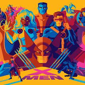 X-Men (Variant) by Tom Whalen