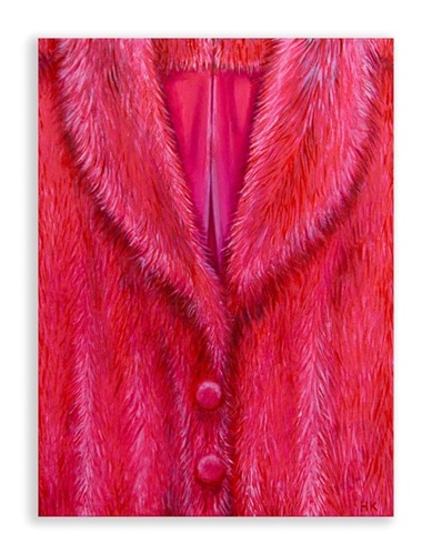 Pink Fur Coat (After Beryl) (Timed Edition) by Hannah Knox