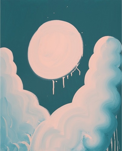 Moon Appearing  by Hugo Pernet