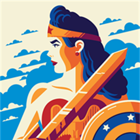 Golden Age: Wonder Woman by Tom Whalen