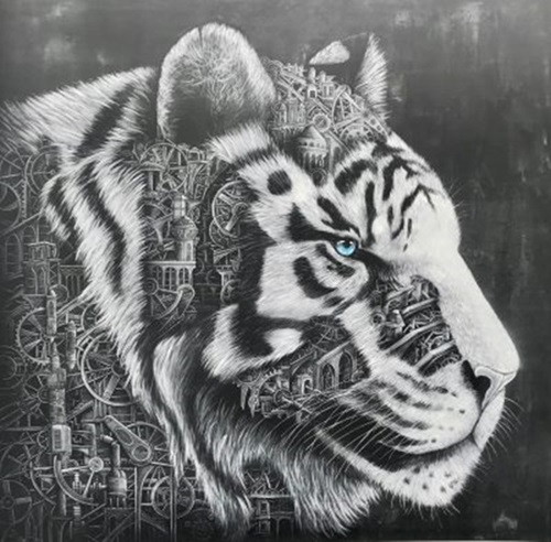 Eye Of The Tiger Mechanimal (Blue) by Ardif