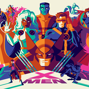 X-Men by Tom Whalen