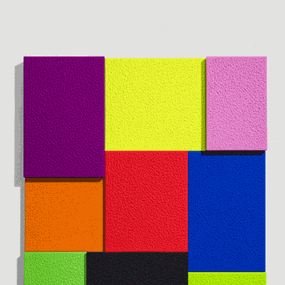Color, Nine Times II by Peter Halley