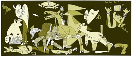 Guernica (Yellow Large) by Pure Evil