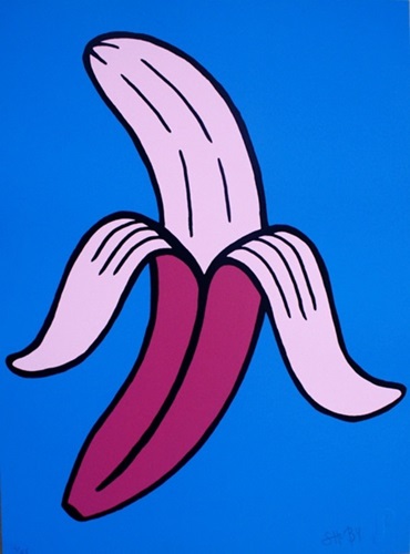 Banana (Blue) by Shuby
