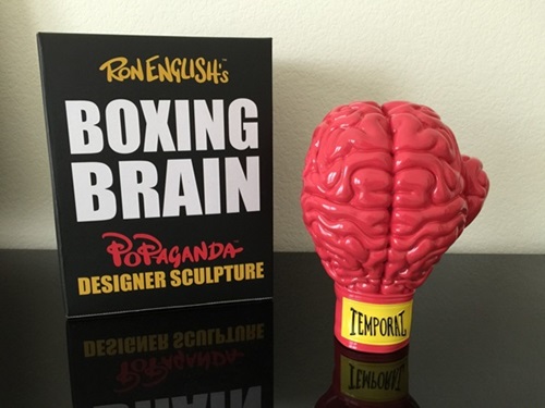 Boxing Brain  by Ron English