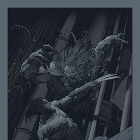Wolverine vs Sabretooth by John Guydo