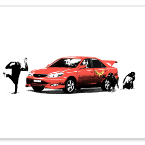 Monkey Business (Red Variant) by Ubik