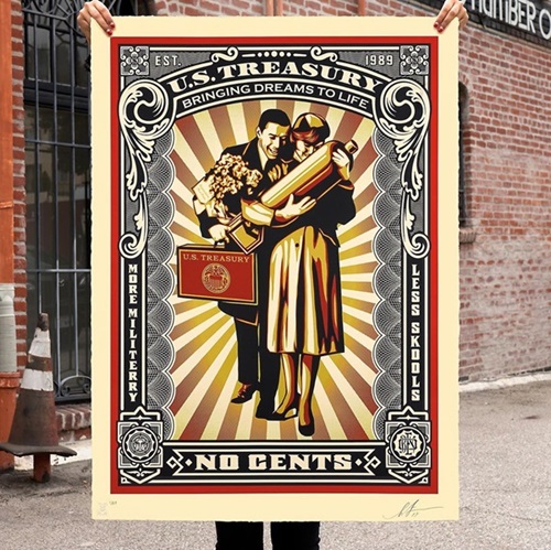 Proud Parents (Large Format) by Shepard Fairey