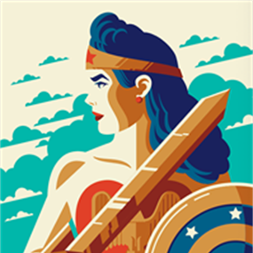 Golden Age: Wonder Woman (Variant) by Tom Whalen