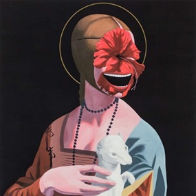 Hibiscus (Hand-Finished) by Yue Min Jun