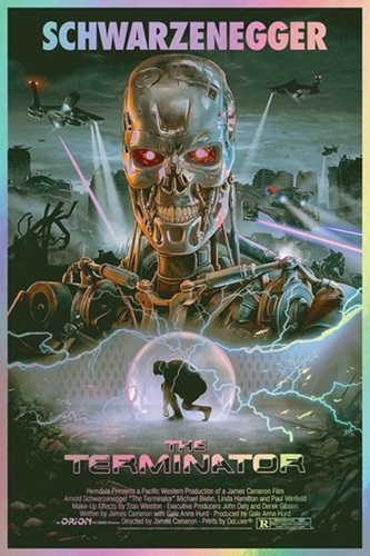 The Terminator (Foil Variant) by Pablo Olivera