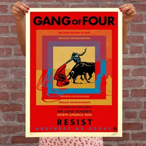 Gang Of Four: The Long Goodbye by Shepard Fairey