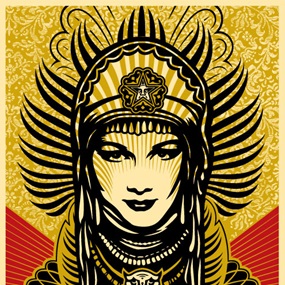 Peace Goddess by Shepard Fairey