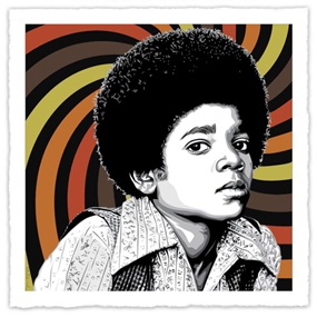 Rock With You (Black) by Mr Brainwash