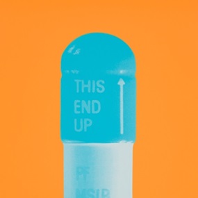 The Cure (Atomic Tangerine / Cornflower Blue / Ice Blue) by Damien Hirst