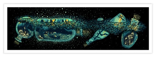 Floating Bottles No. 1  by James R. Eads