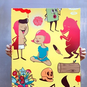 Something Cosmic (Yellow) by Dabs Myla